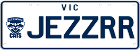 Hawthorn Hawks sample AFL upgrade plate