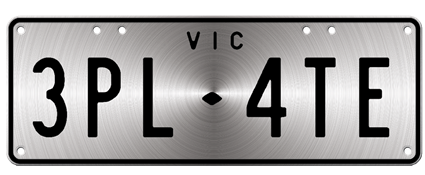 style plate - chrome