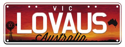 Aussie plate