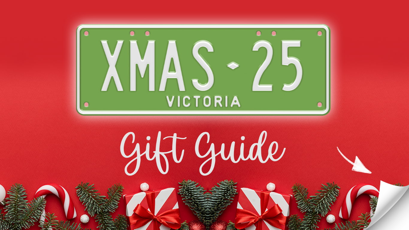 Cover image with green license plate with text xmas 25