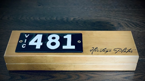 Heritage number plate 481