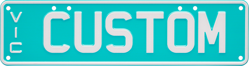 Custom style plate