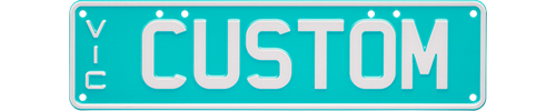 Custom style plate