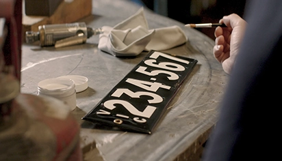 custom plates swift 234567 design
