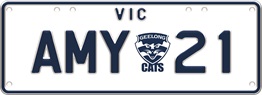 Geelong cats example AFL upgrade plate