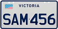 USA plate
